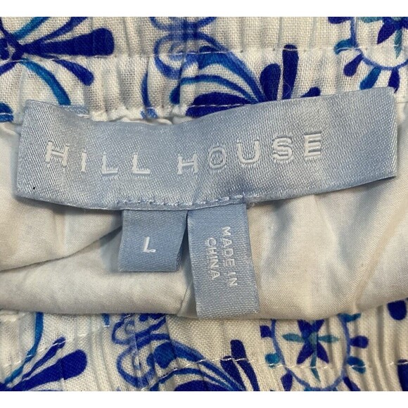 Hill House Unisex sz L The Leo Short Blue Mosaic - Picture 10 of 11